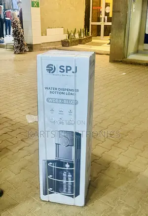 SPJ Water Dispenser WDB-BL007 3Tap Water Dispenser With Bottom Fridge