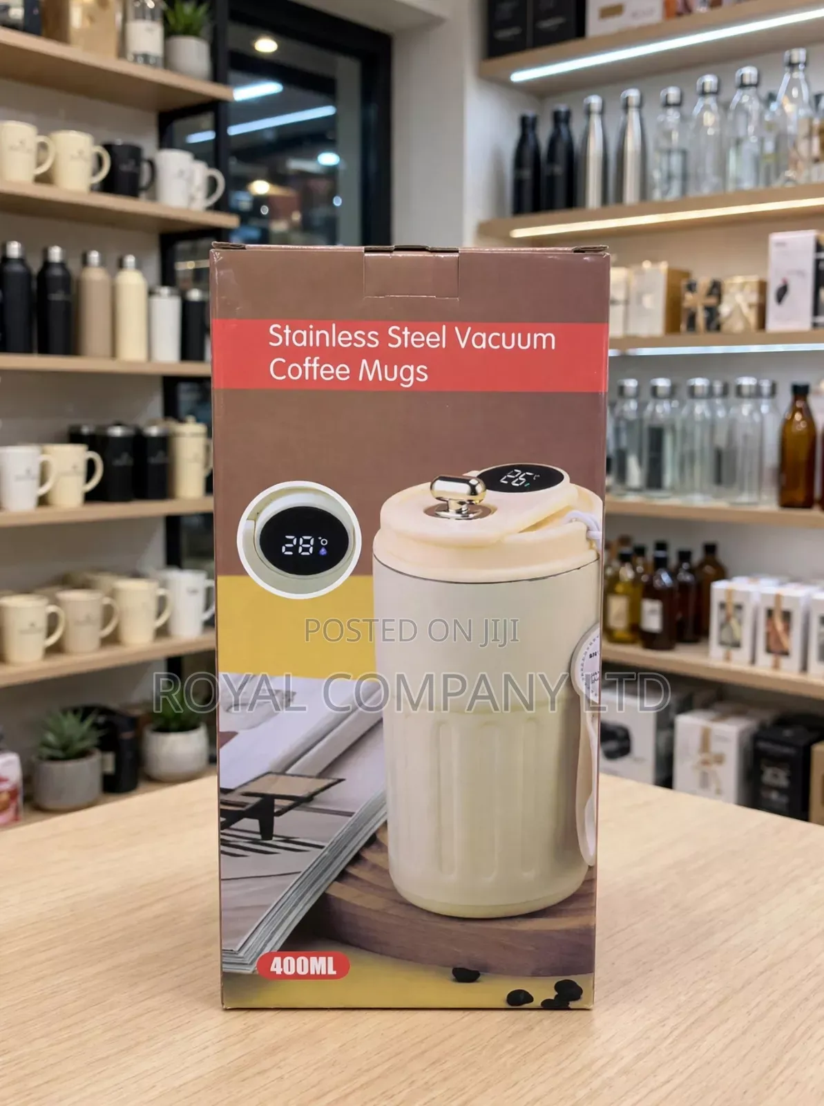 Coffee Thermo Cup,temperature Diplay