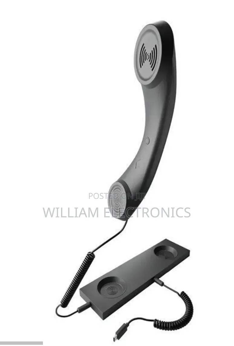 Porodo Classic Retro Phone Headset Type - C