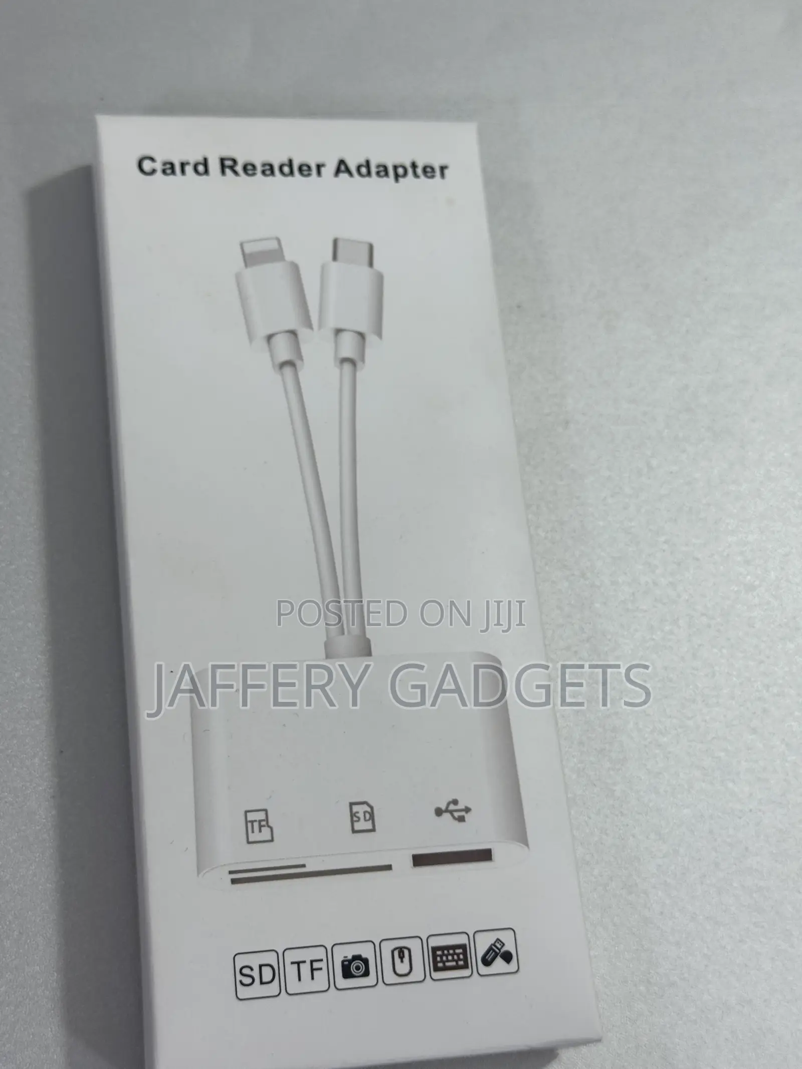 iPhone Flash&Card Reader (Lightning + USB-C)