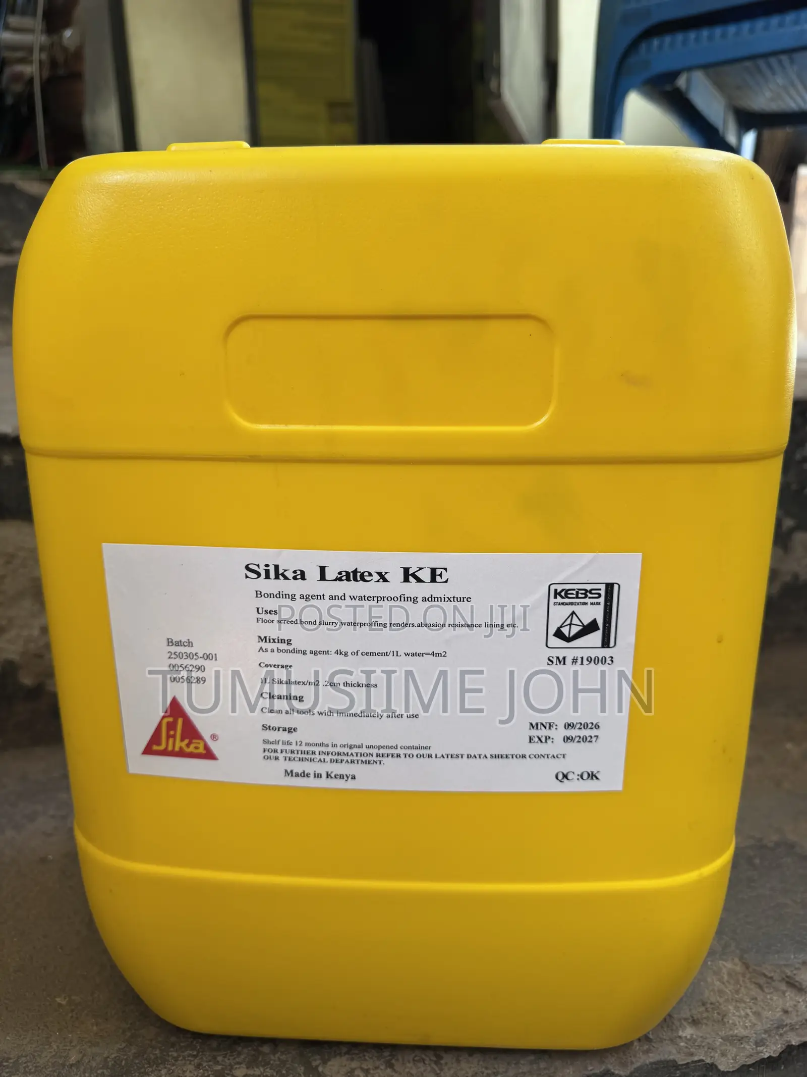 SIKA Latex (Water Proof Concrete Admixture )