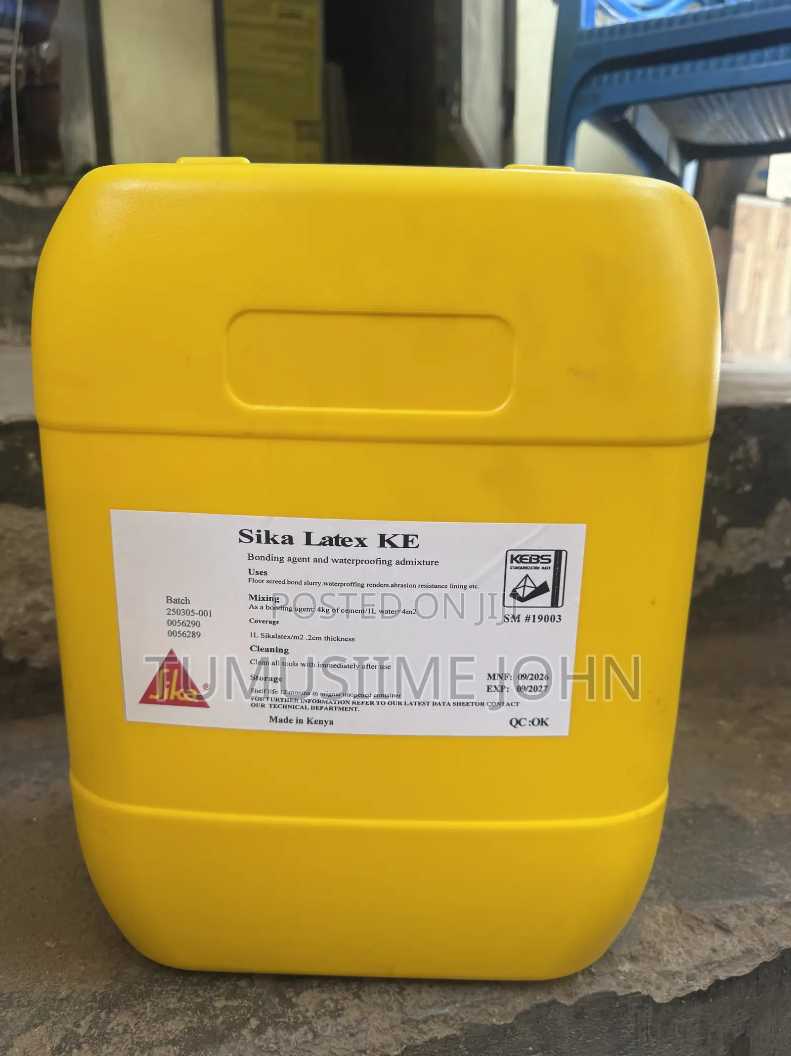 SIKA Latex (Water Proof Concrete Admixture )
