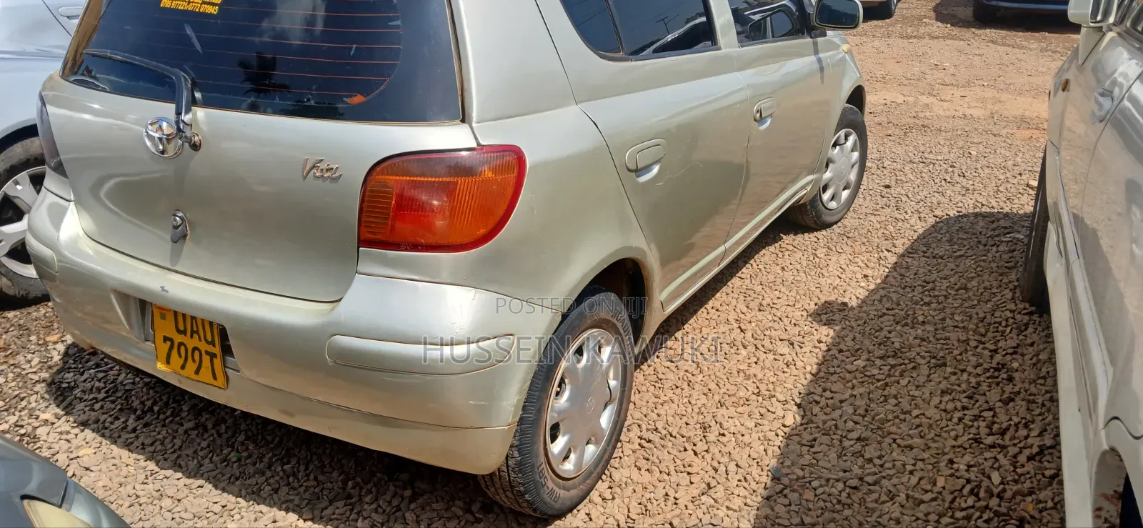 Toyota Vitz 2003 Yellow