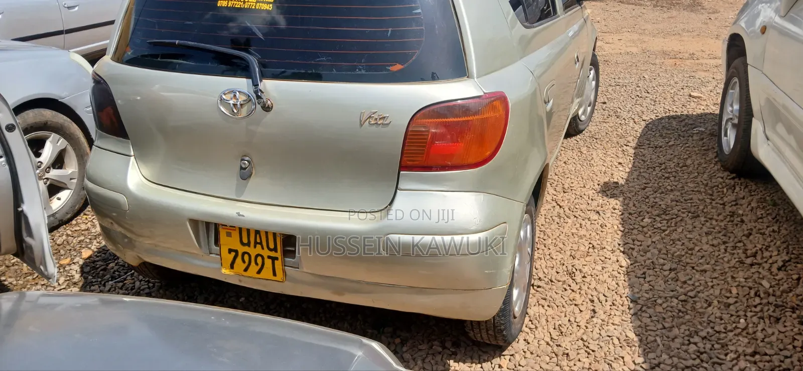 Toyota Vitz 2003 Yellow