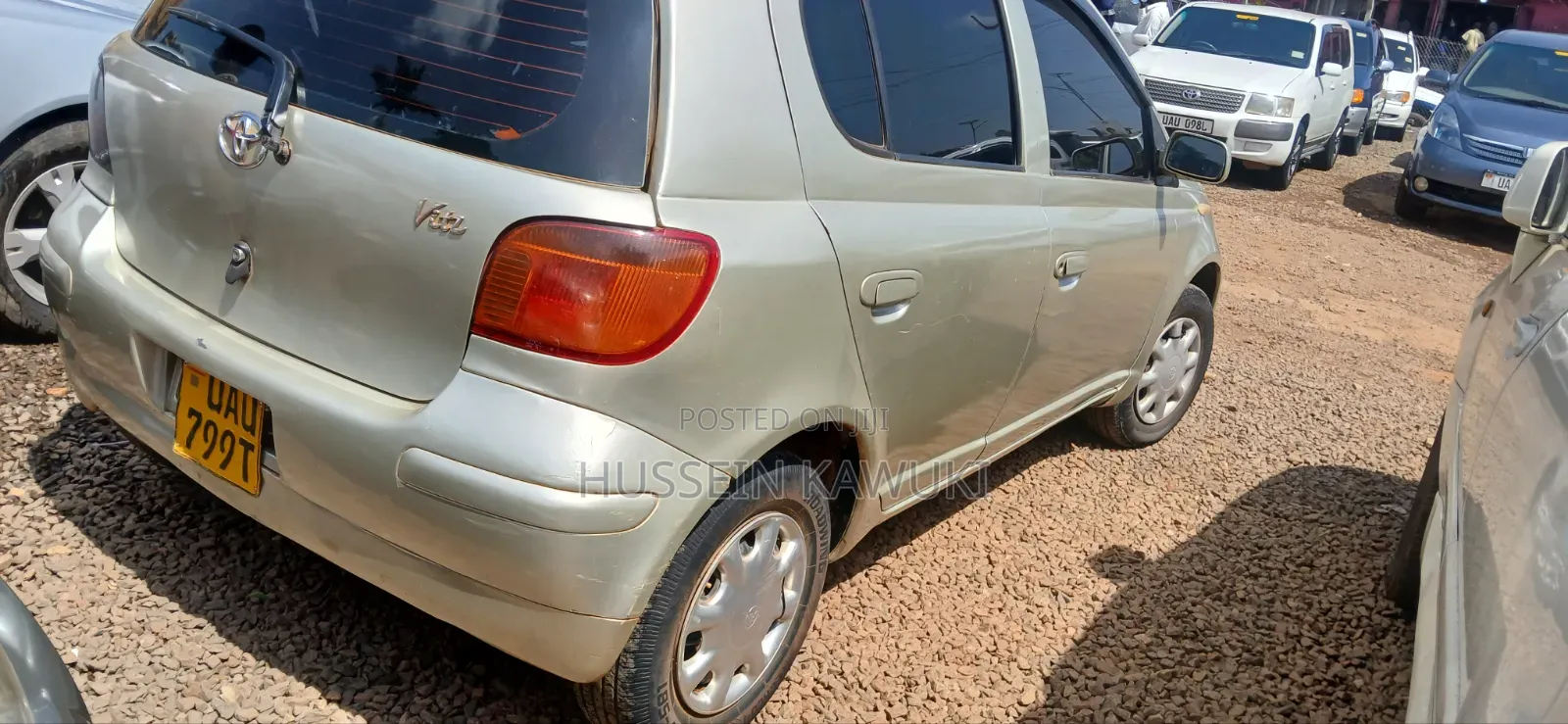 Toyota Vitz 2003 Yellow