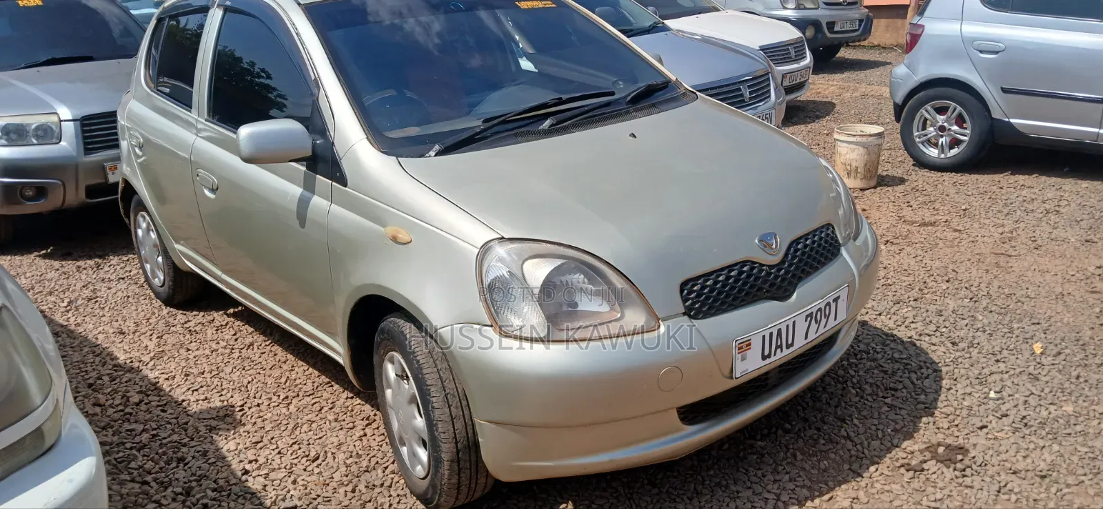 Toyota Vitz 2003 Yellow
