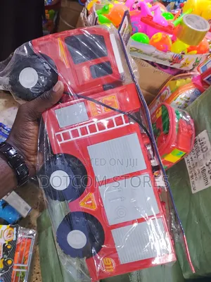 Plastic Fire Truck Toy