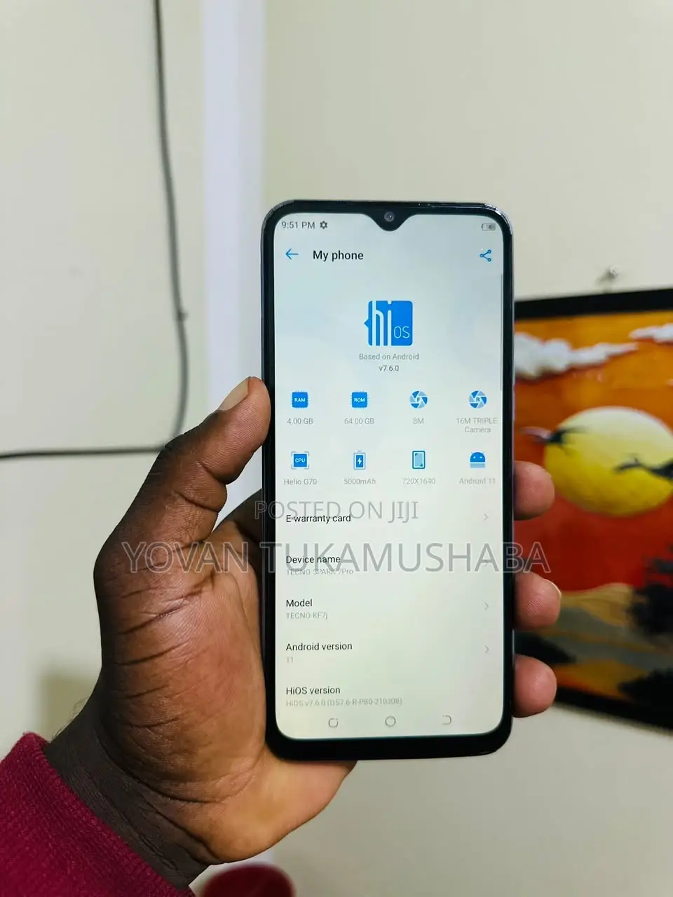 Tecno Spark 7 Pro 128 GB Blue