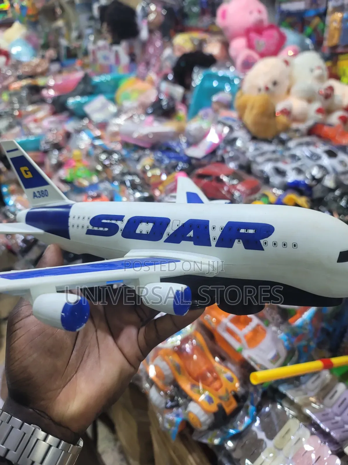 Airbus A380 "SOAR" Battery-Operated Toy Airplane