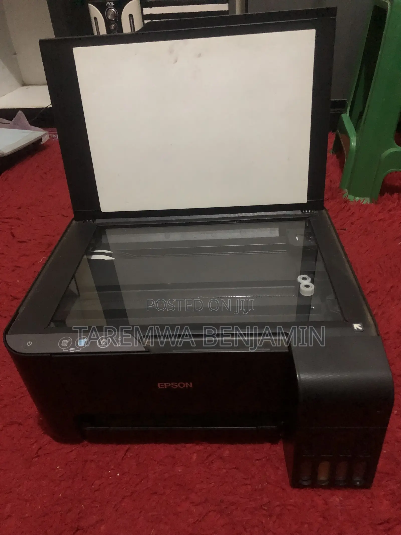 Slightly Used Epson EcoTank L3110. All -in-One Printer-Print Scan Copy