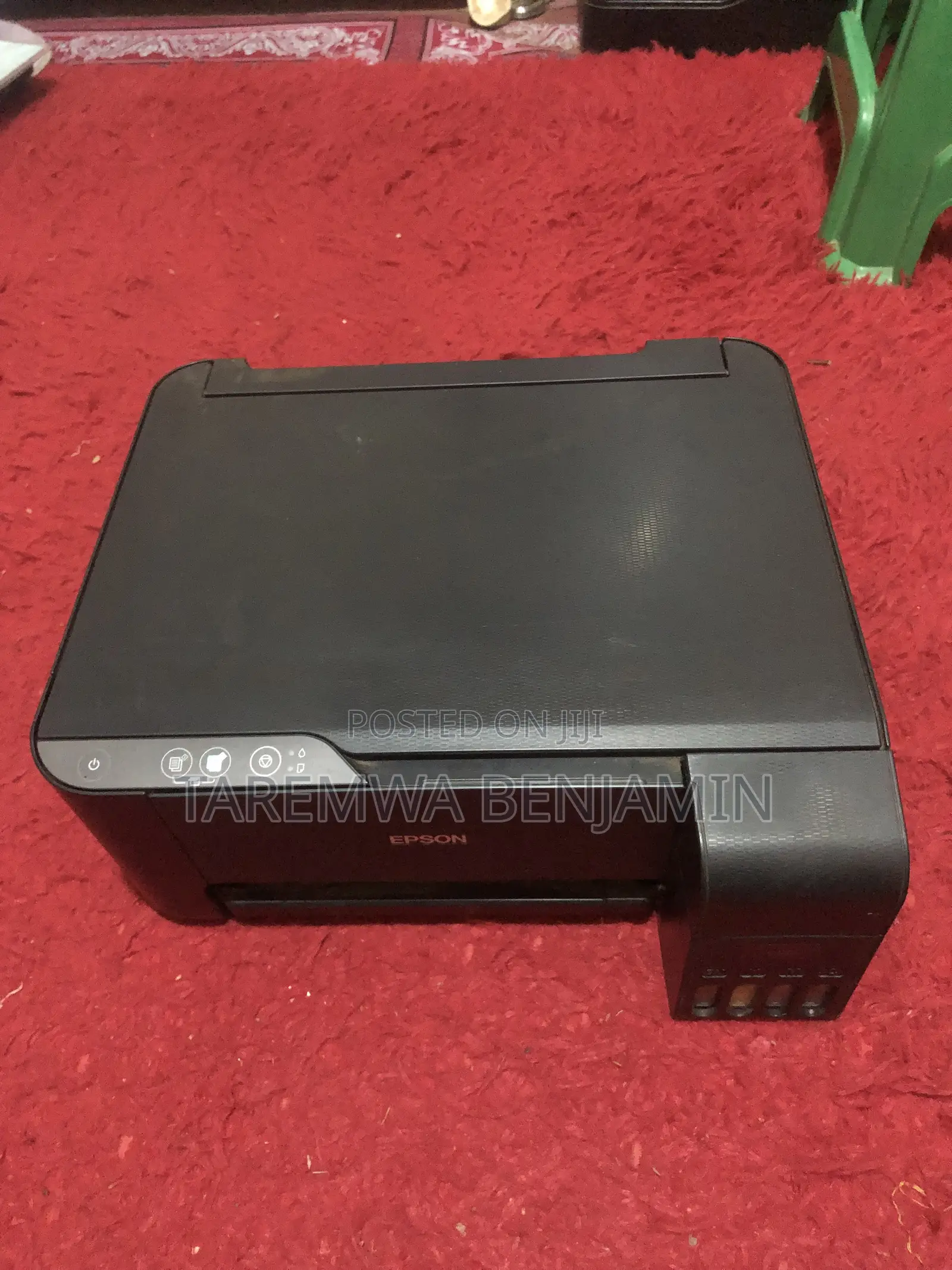 Slightly Used Epson EcoTank L3110. All -in-One Printer-Print Scan Copy