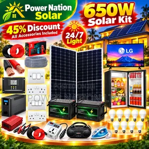 650w Massive Clean Energy Solar System Full Kit