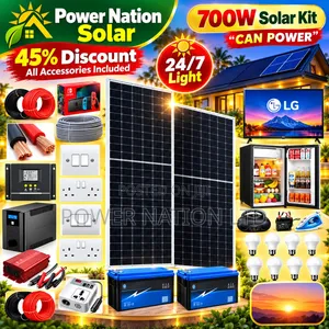 700w Massive Clean Energy Solar System Full Kit