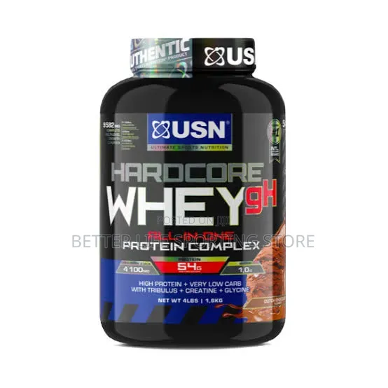 USN Hardcore Whey Gh All in One Protein Complex 1.8 KGS Original