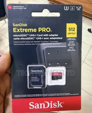 512gb Sandisk Extreme Pro Microsdxctm Uhs-I Card