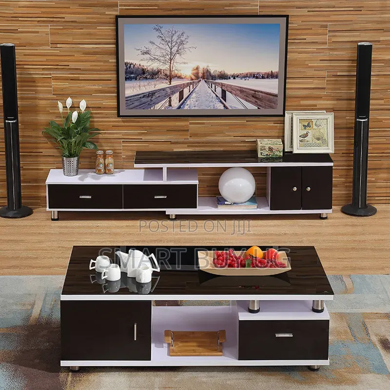 TV Stand/Center Table/TV Stand Center Table/Combo Glass Ct738