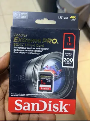 1tb Sandisk Extreme Pro Sdxctm Uhs-I Card