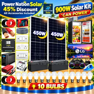 900w Massive Clean Energy Solar System Full Kit