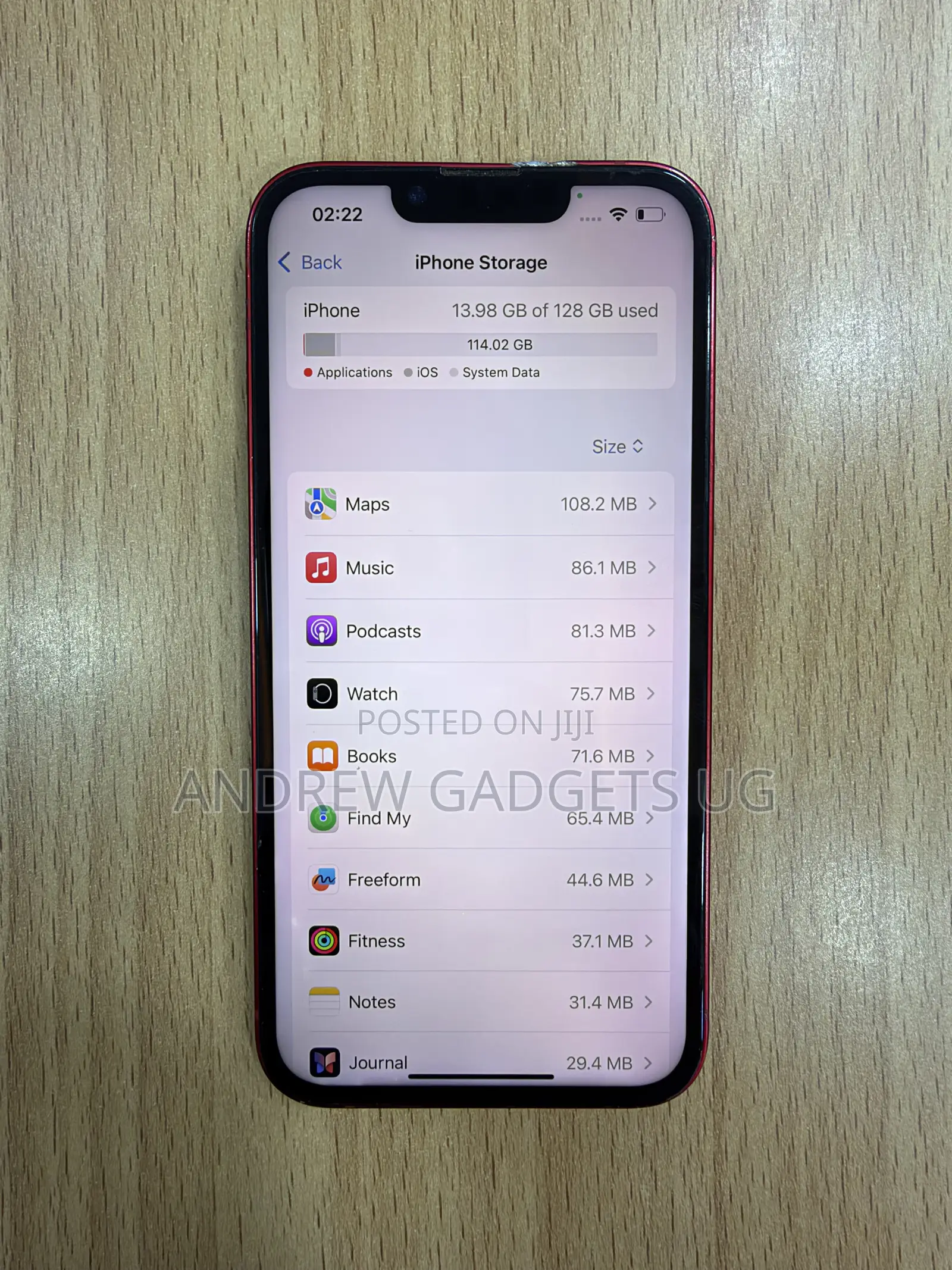 Apple iPhone 13 128 GB Red