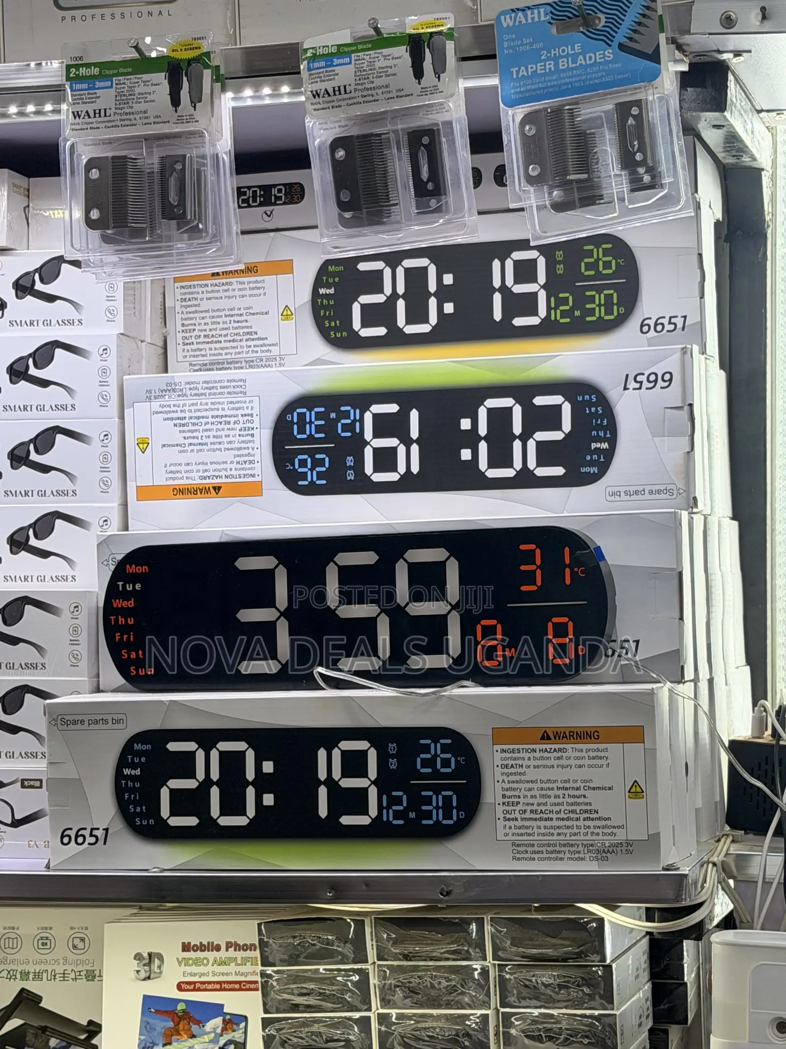LED Digital Wall Clock