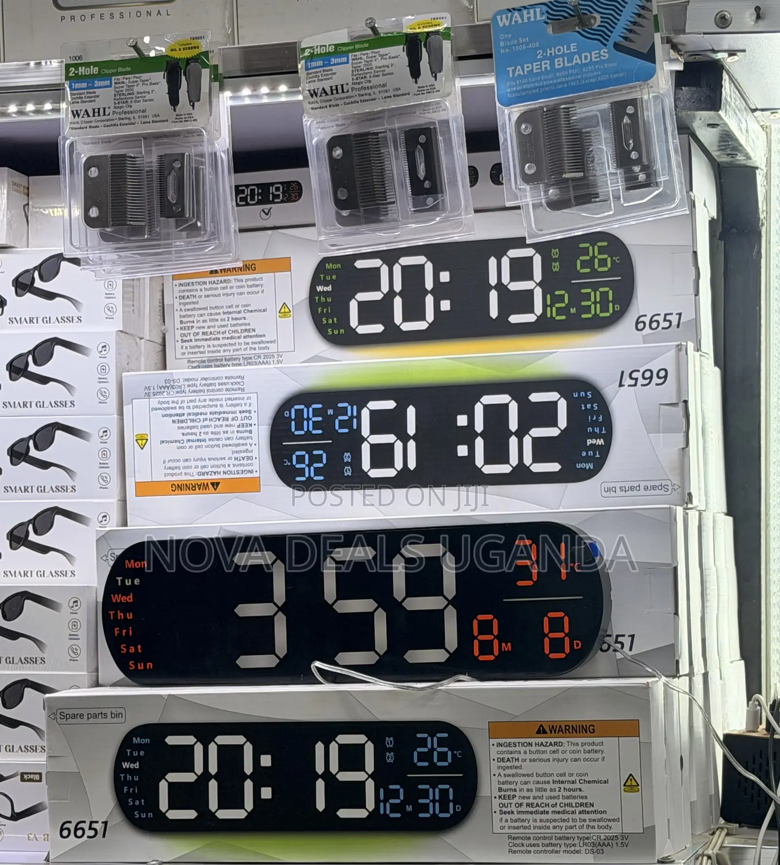 LED Digital Wall Clock