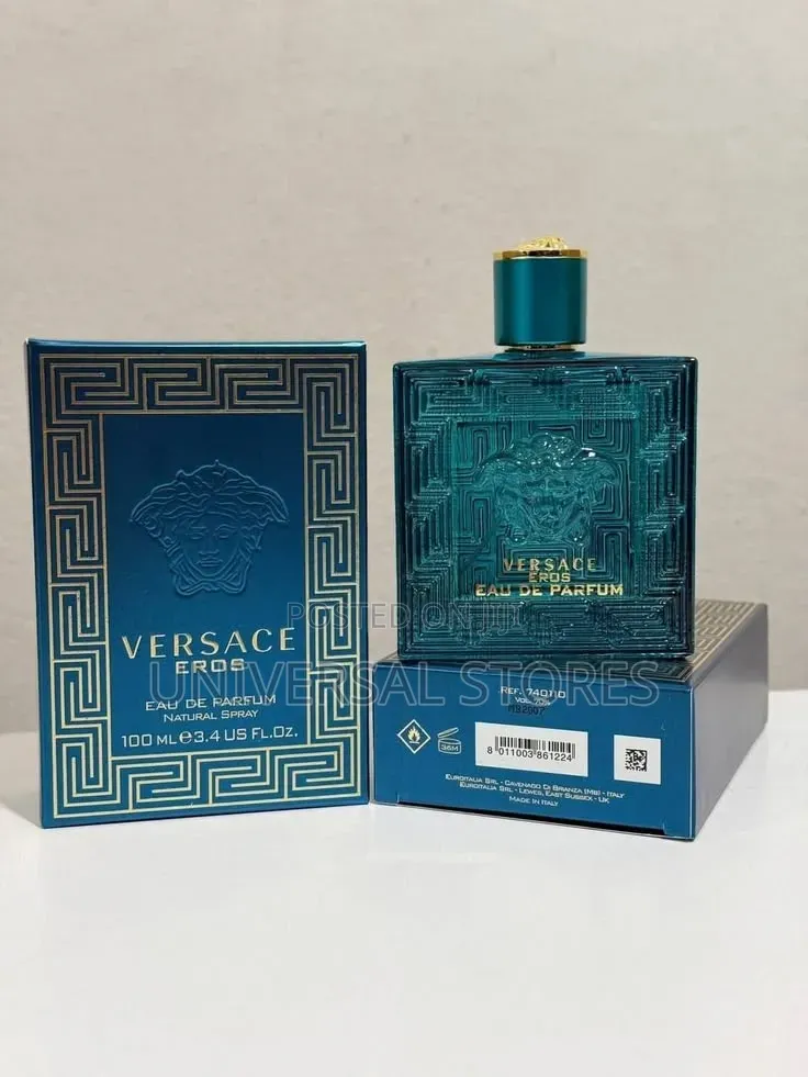 Versace Eros Eau De Toilette (EDT) 100 Ml