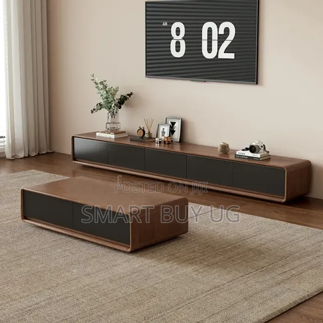 Wall Unit TV Stands/Center Table/Brown Center Table/TV Stand Unit