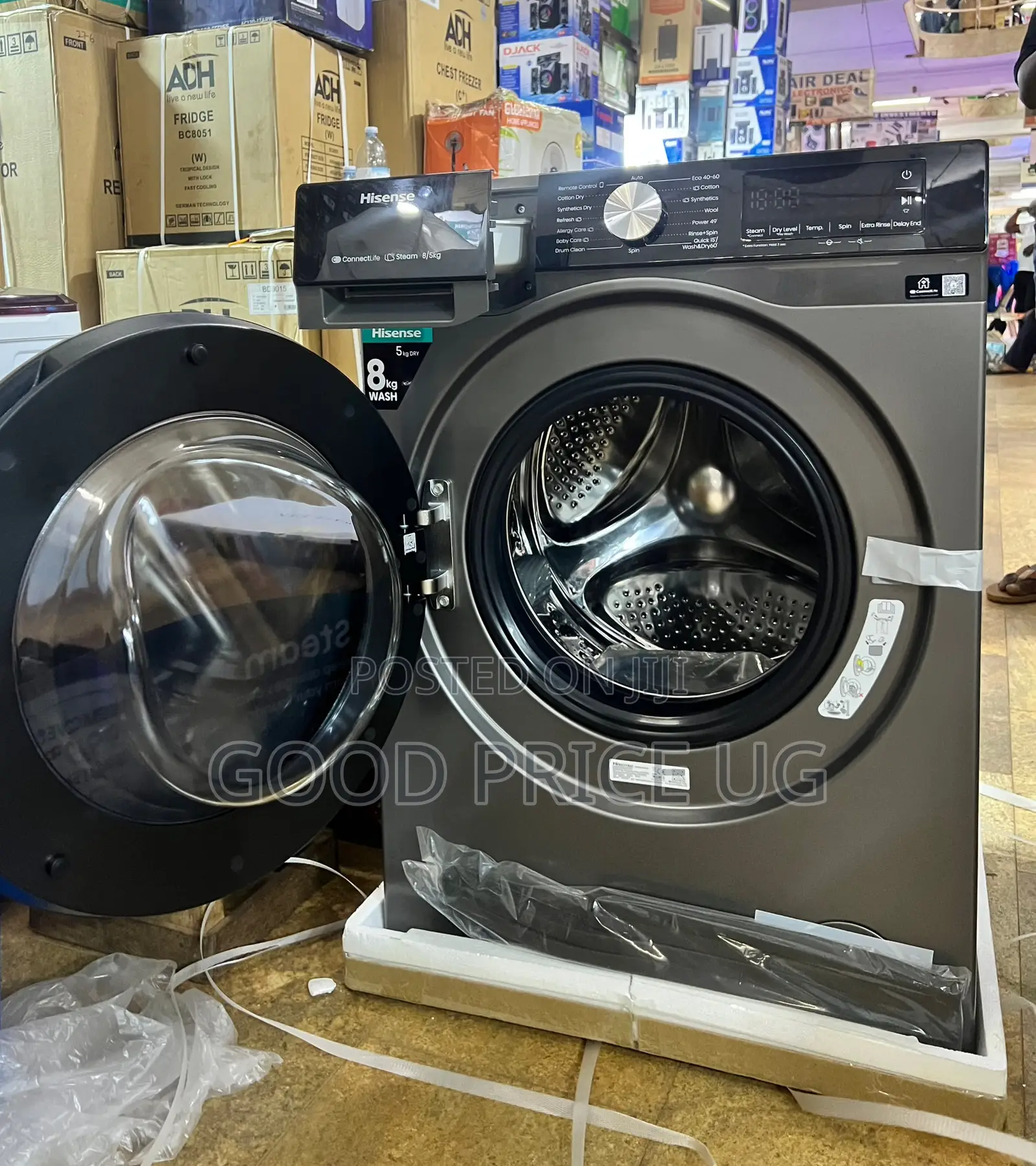 Hisense 8Kg Washer & 5Kg Dryer Front Loading Washing Machine