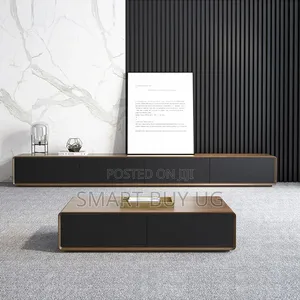 TV Stand + Center Table Combo Wooden Living Set Ct733