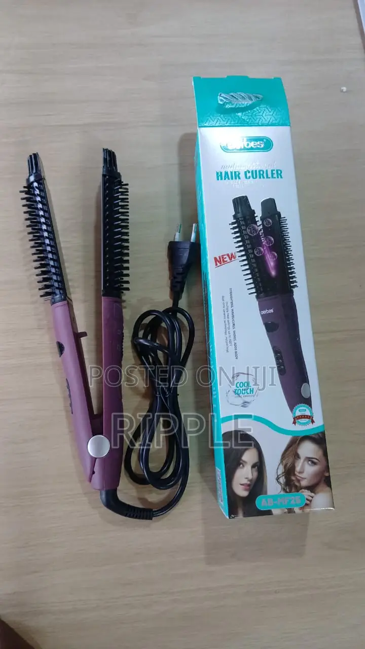 Aerbes Multifunction Hair Curler & Straightener AB-MF25