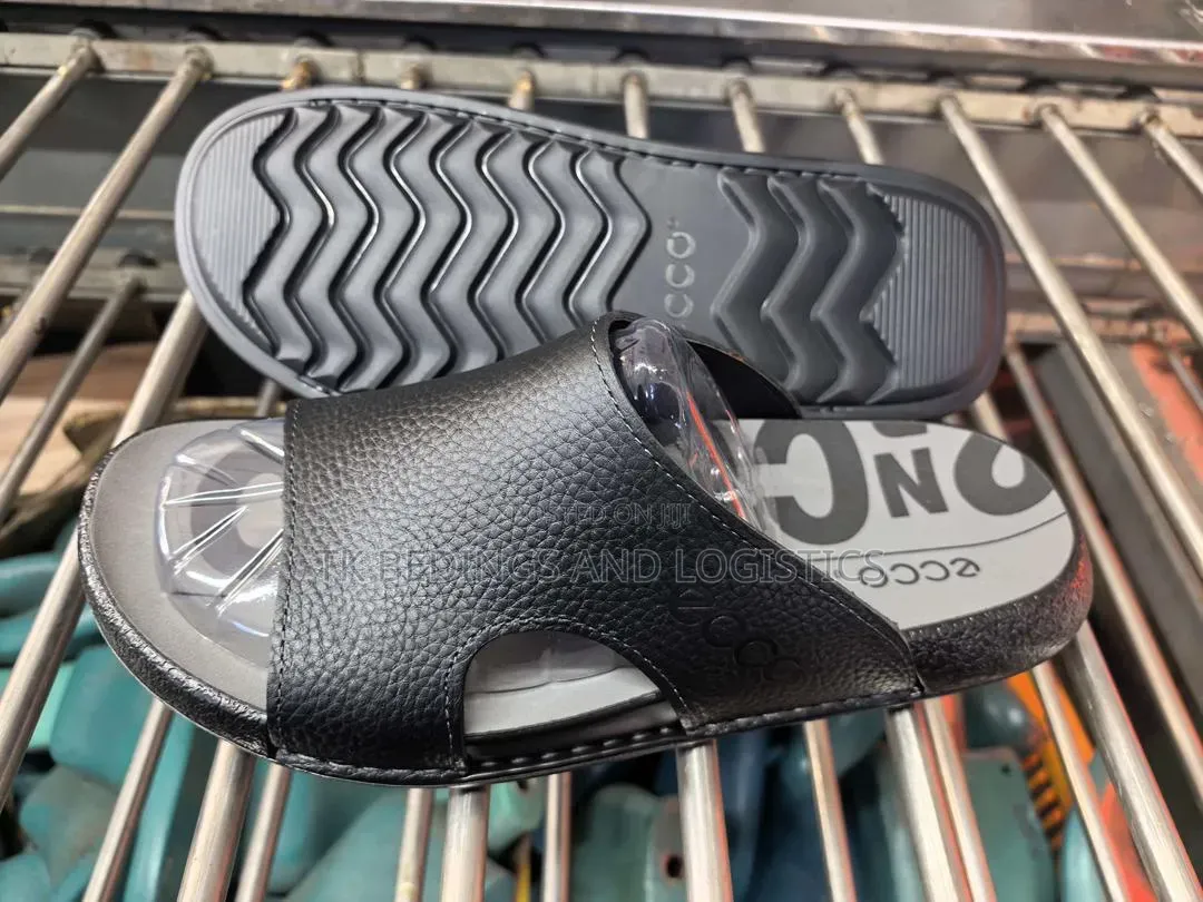 Men Ecco Sandles Black