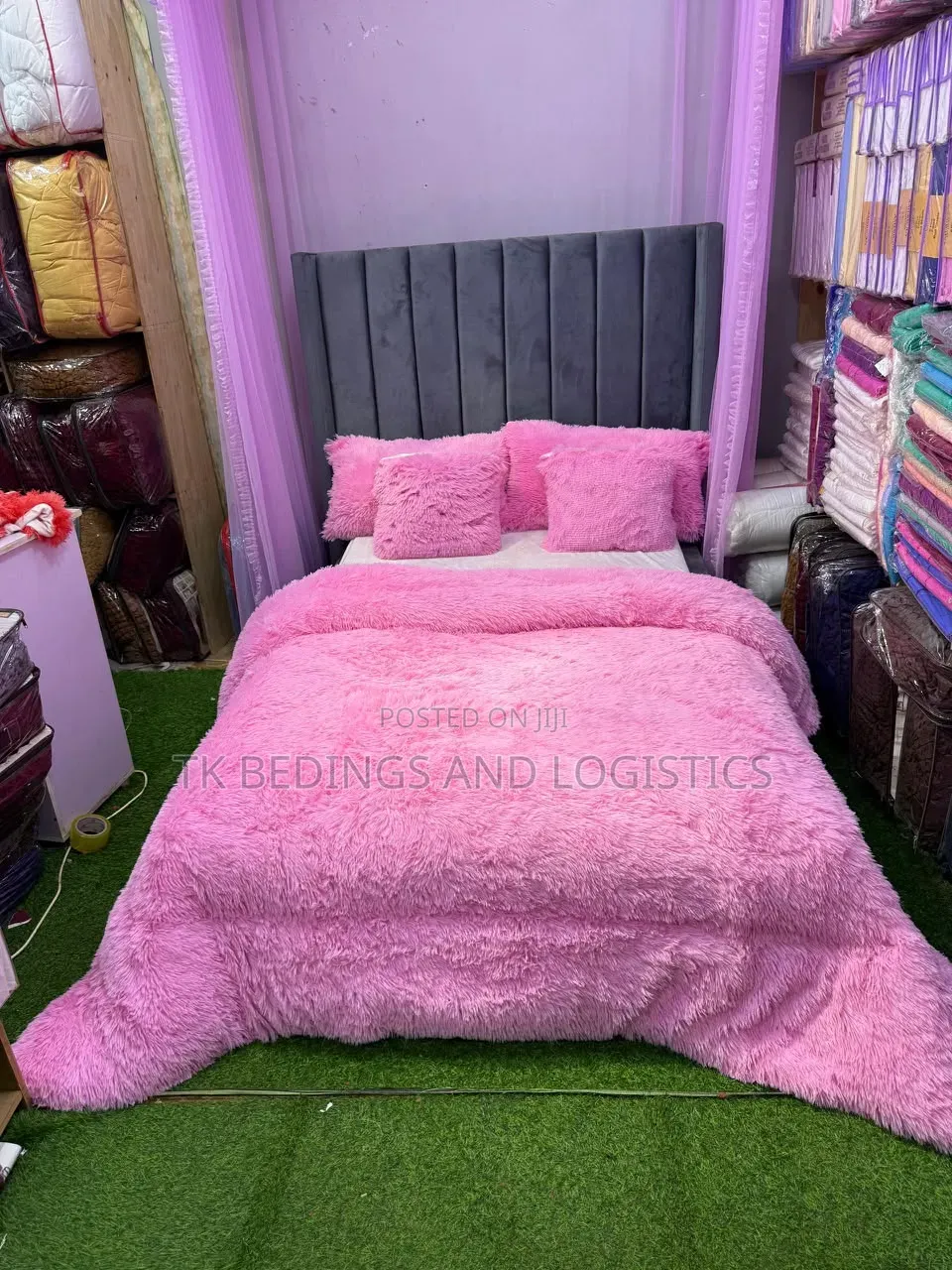 Pure Fluffy Bedcover 6 Piece