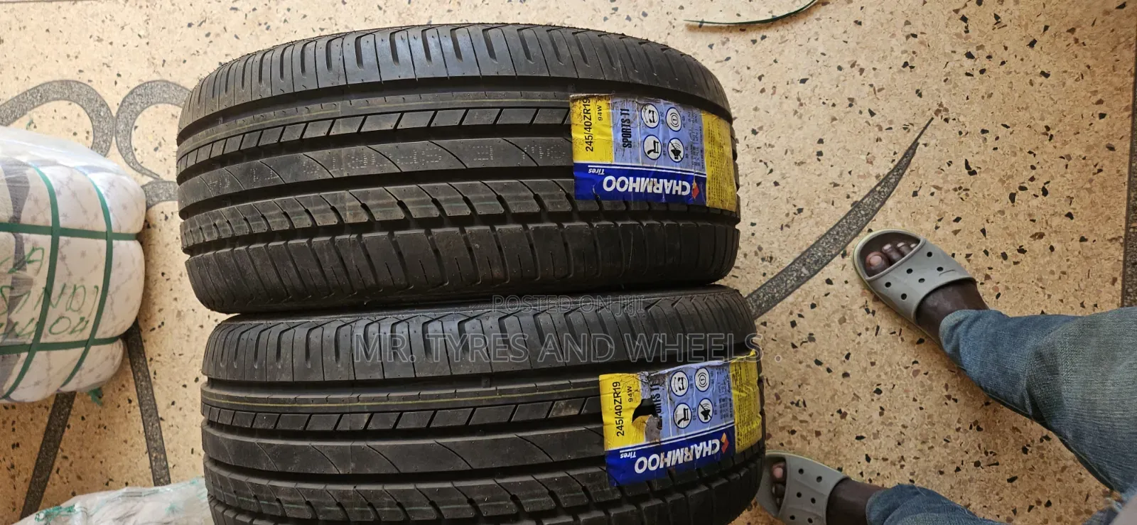 245/40r19 Chamhoo Lasting Tire