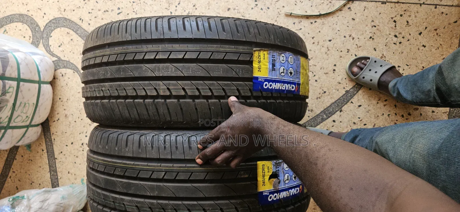 245/40r19 Chamhoo Lasting Tire