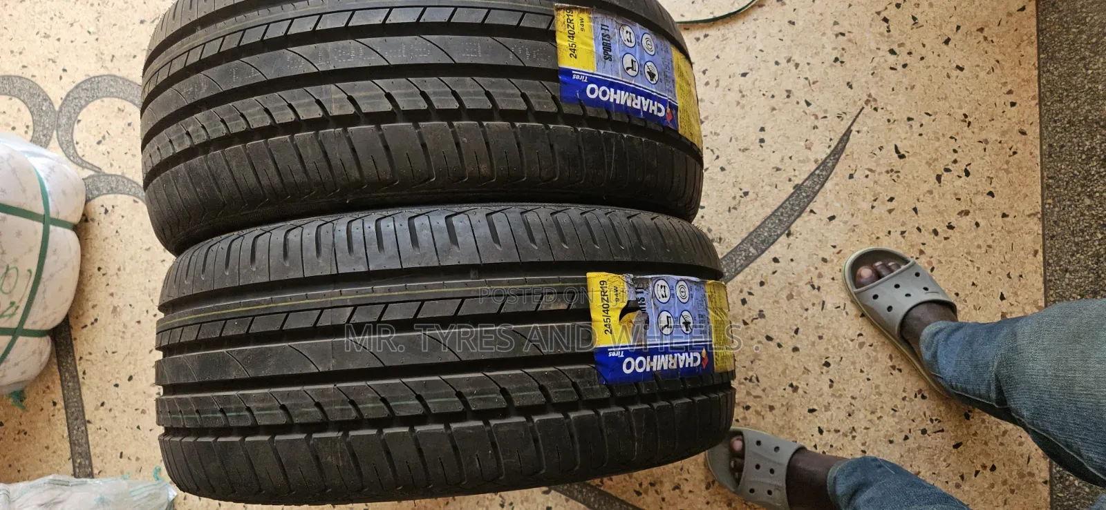 245/40r19 Chamhoo Lasting Tire