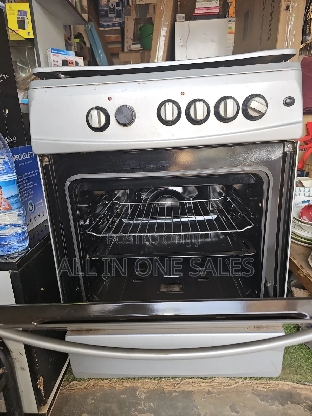 Electric Gas Cooker 60 by 60 With Electric Oven