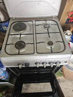Electric Gas Cooker 60 by 60 With Electric Oven