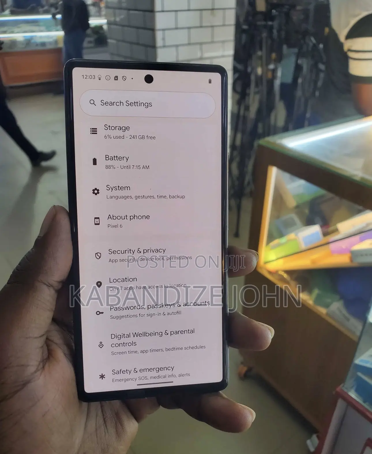Google Pixel 6 128 GB Graphite
