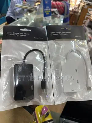 Mini Dp or Thunder Bolt to Hdmi Vga and Dvi