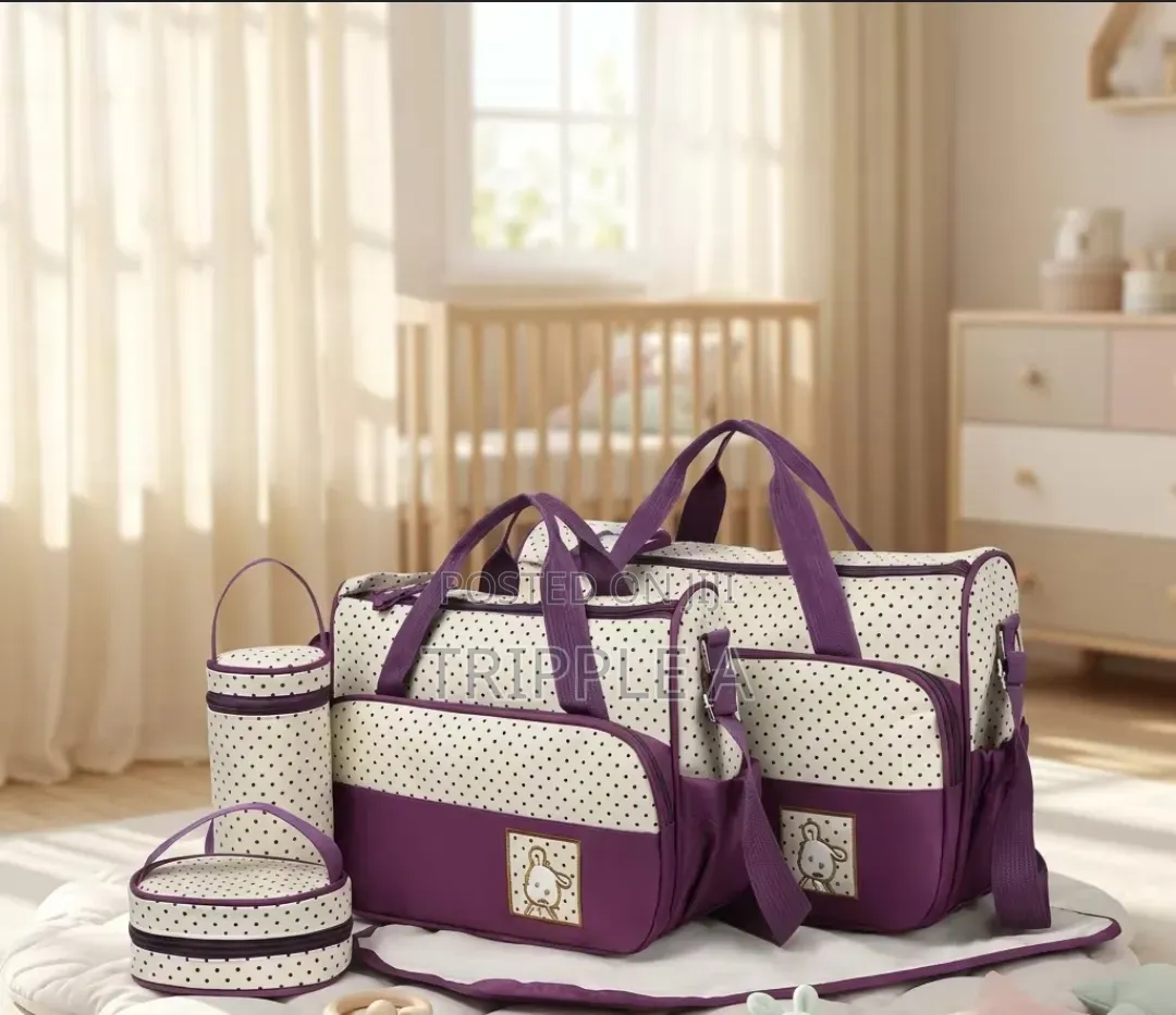 5pcs / Set Lady Multifunctional Diaper Bag