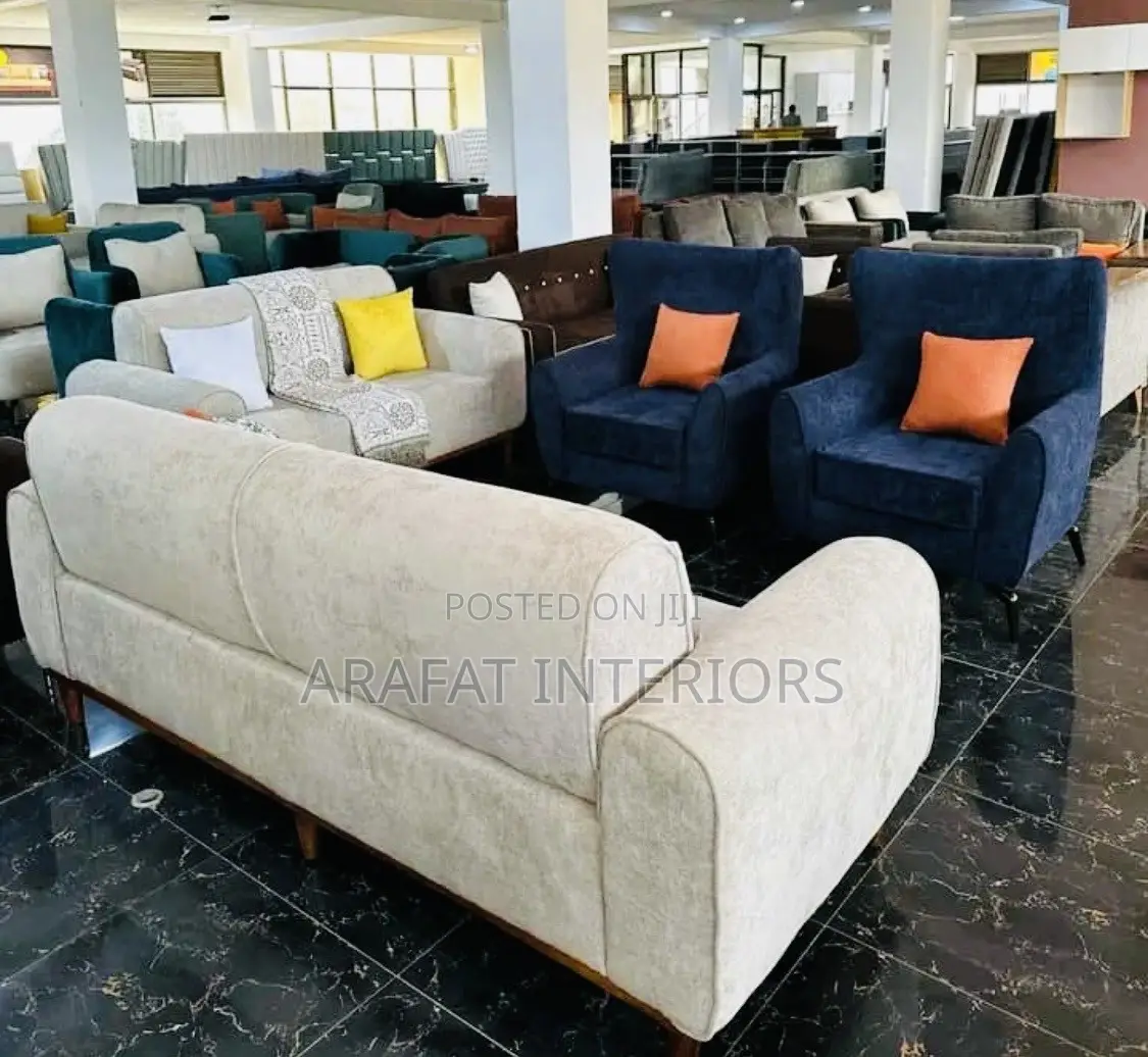 Elegant Living Room Sofa Set