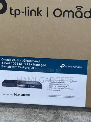 Tplink Omada 24port Gigabit & 4port 10GE SFP+ L2+ Managed With 24port