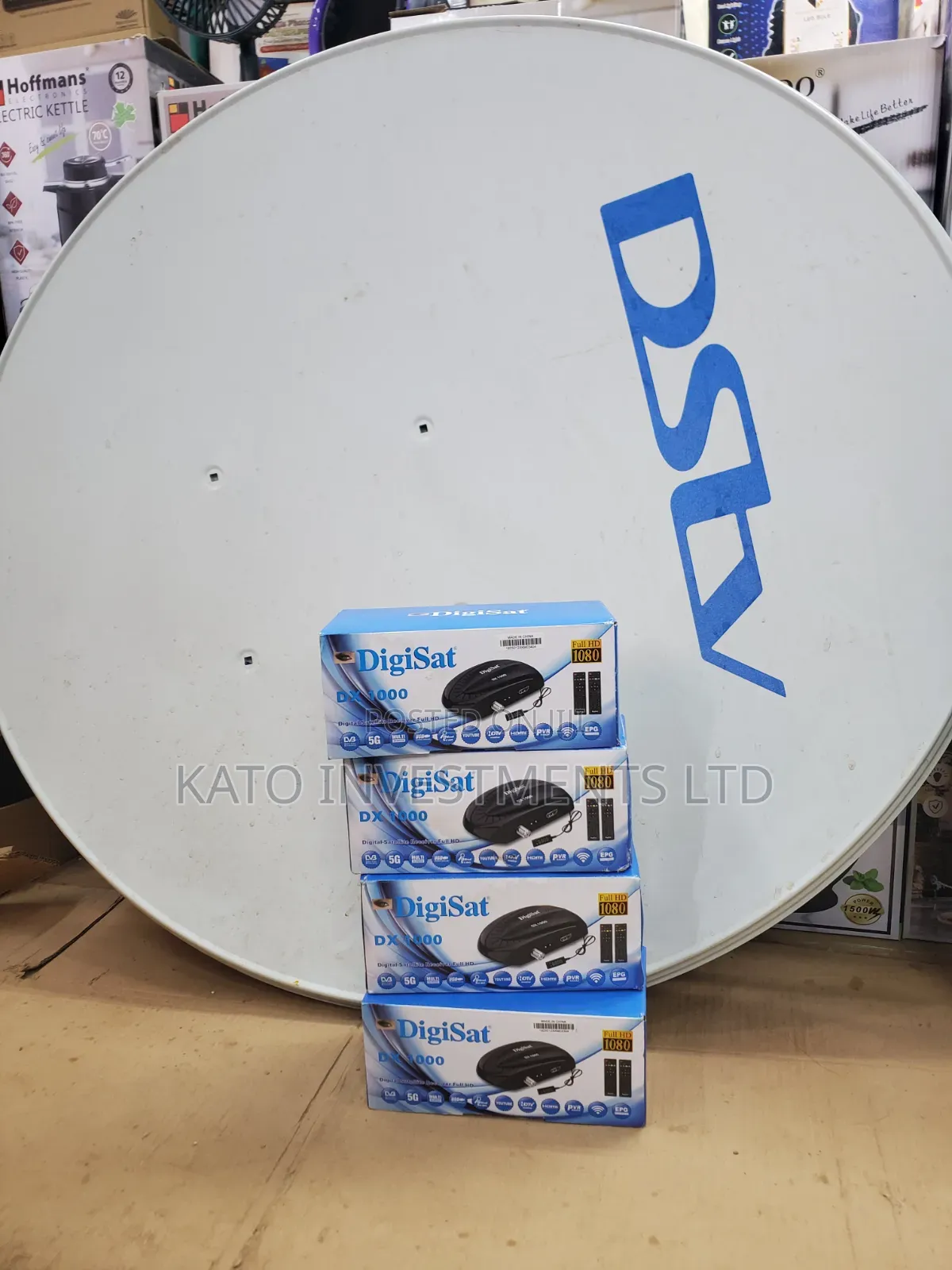 Bein Digisat Full Kit Decoder and Dish