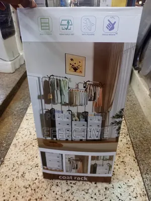 3-in-1 Coat Rack and Storage Organizer.
