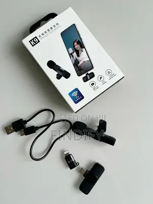 iPhone and Type C Wireless Microphone