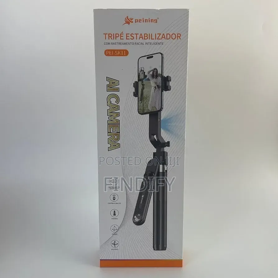 Smart Tripod With Automatic Facial Tracking Phone Stand