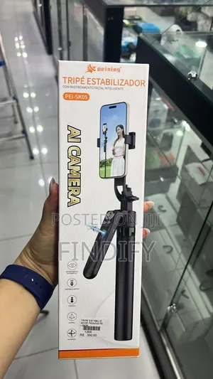 Smart Tripod With Automatic Facial Tracking Phone Stand