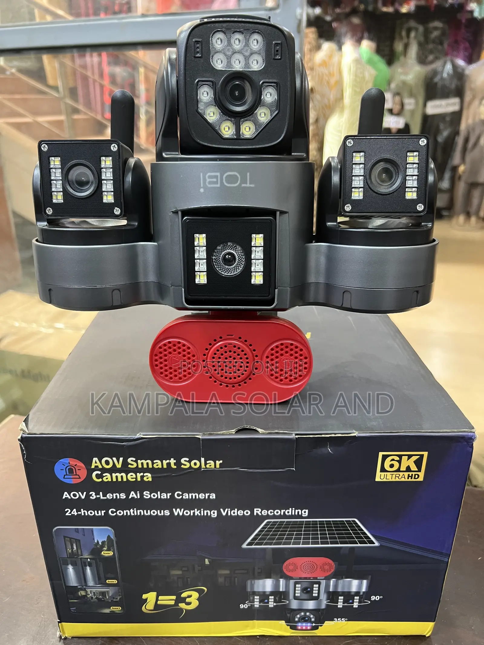 3 Lens Solar Camera