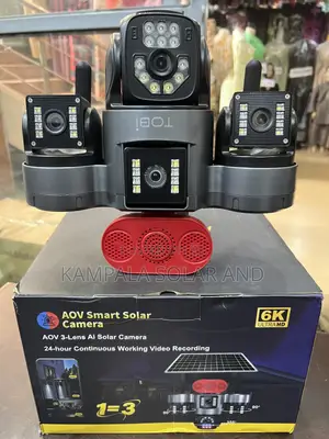 3 Lens Solar Camera