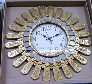 Sun Decoration Wall Clock